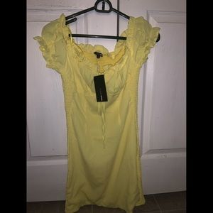 Summer yellow dress